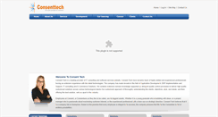 Desktop Screenshot of consenttech.com