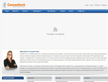 Tablet Screenshot of consenttech.com